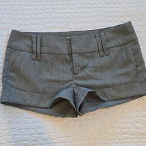 2 For $15! Charlotte Russe Grey Dress Shorts